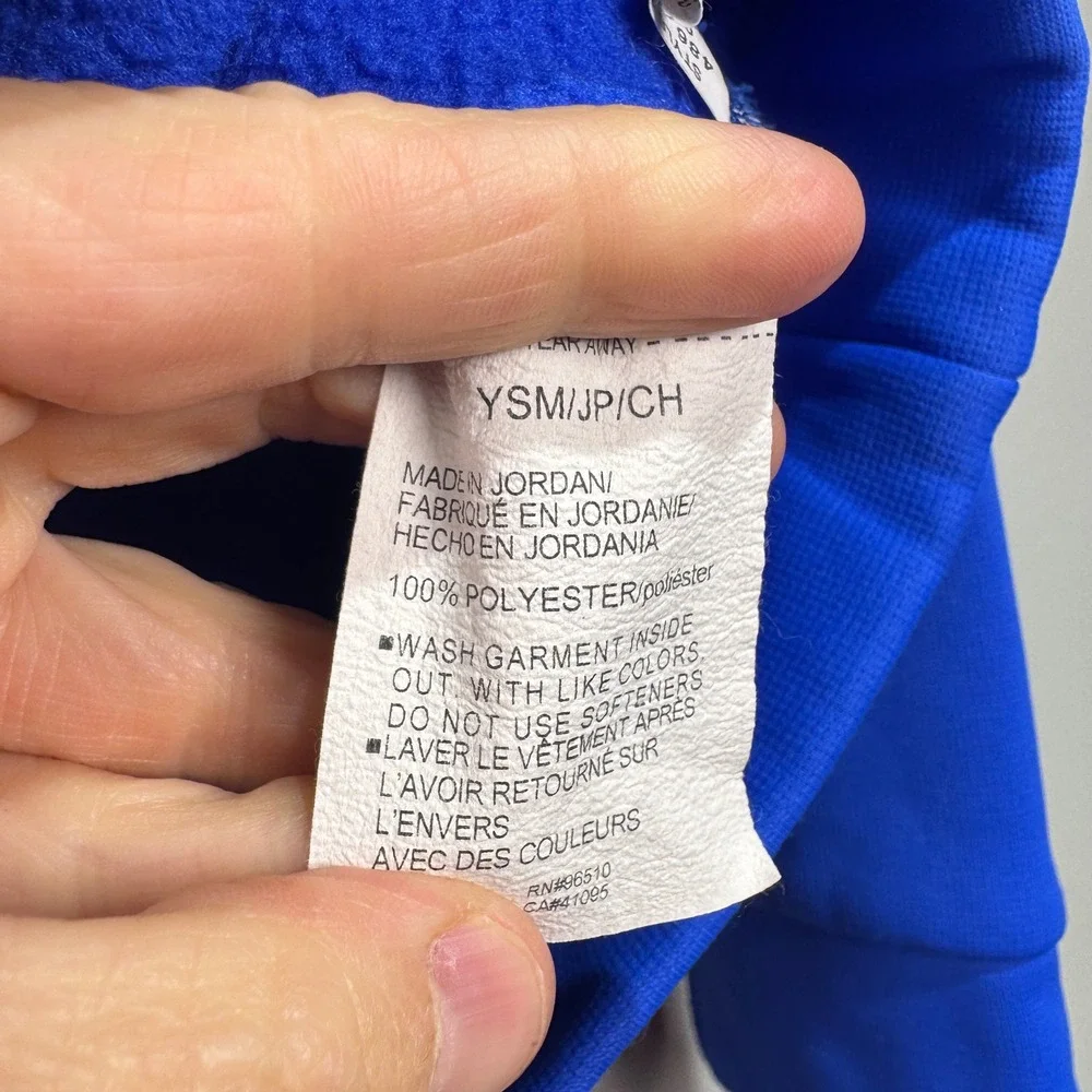 Under Armour Royal Blue Fleece Logo Hoodie Sweatshirt Boys S Athletic Athleisure